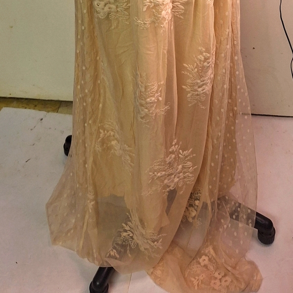 Magnolia Spegetti Strap Maxi Lacy Dress Size S - Picture 9 of 10